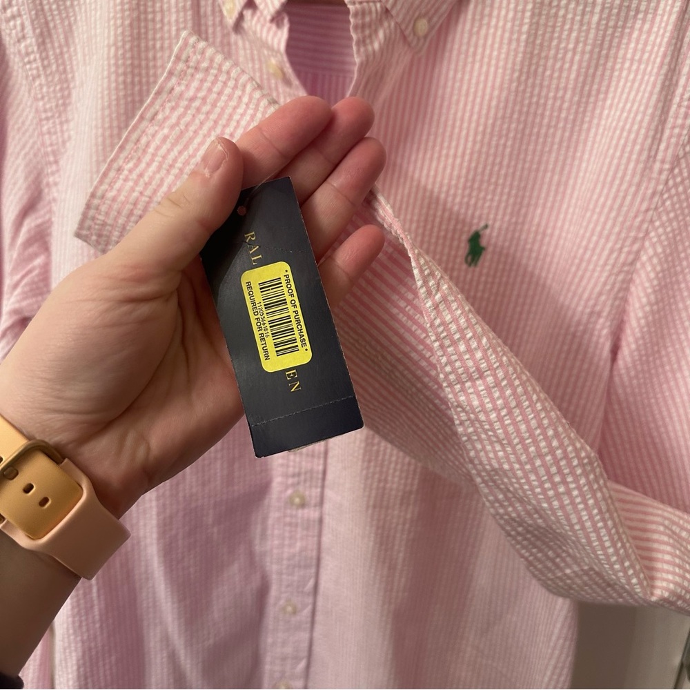 Ralph Lauren Pink Boys Shirt - Picture 3 of 5